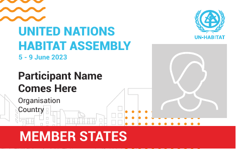 UNHA2 Member States badge design