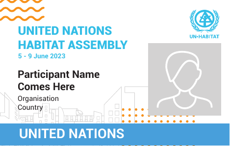UNHA2 United Nations badge design