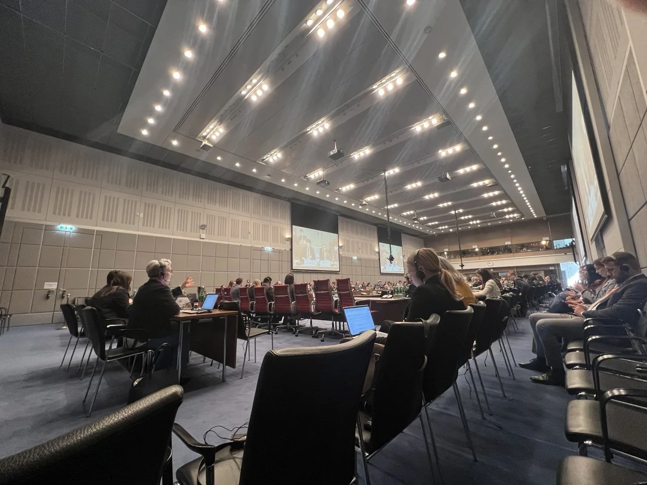 OSCE Supplementary Human Dimension Meeting hall in Vienna in March 2025